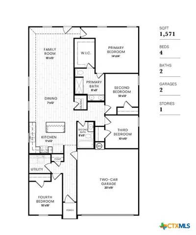 $260,990 | 3009 Gillespie Court, Temple, TX 76501