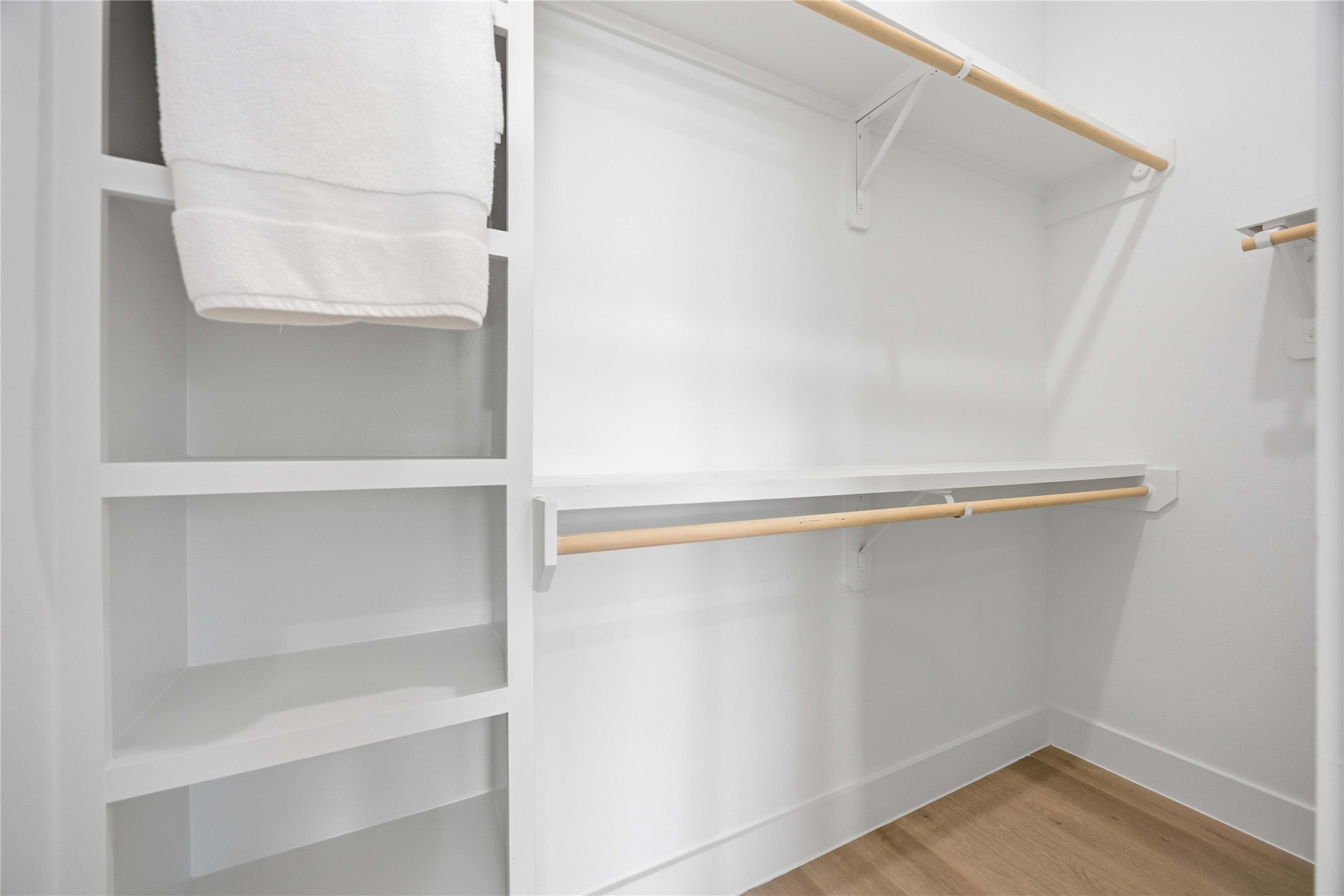 3103 Lelia Street, Unit A Houston, TX 77026 - Photo 28 of 30 a view of an empty walk in closet