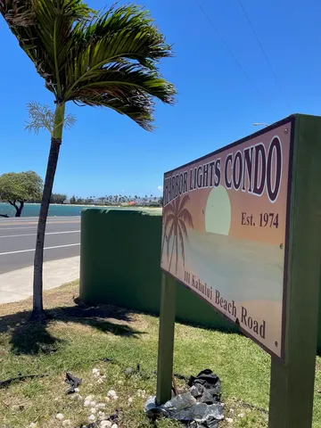 a sign on the side of the road