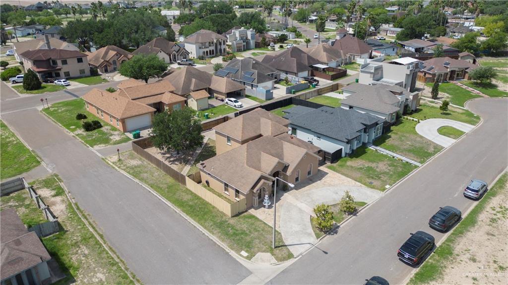 616 Gable Drive Pharr, TX 78577 - Photo 18 of 22 an aerial view of residential houses with outdoor space