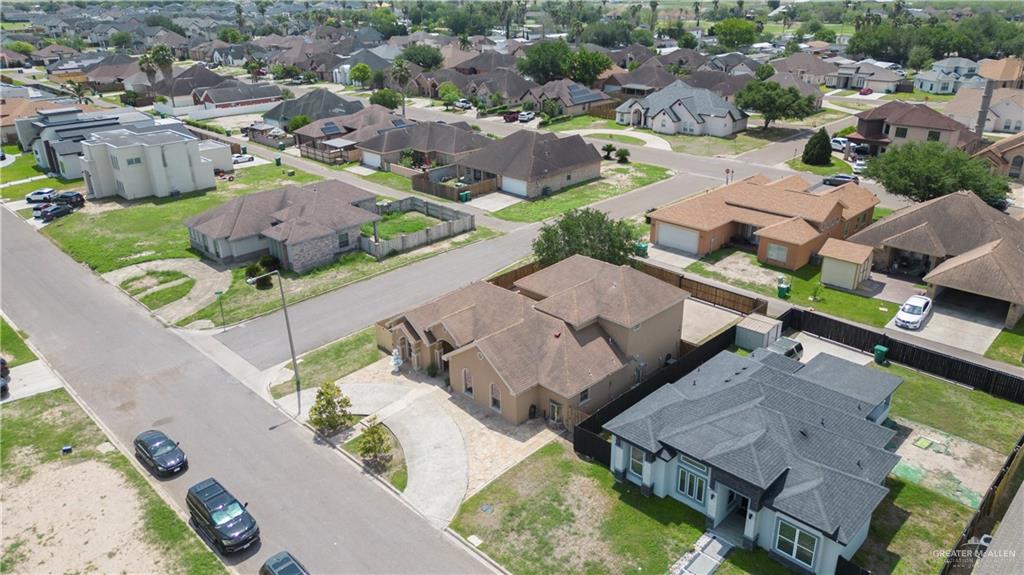 616 Gable Drive Pharr, TX 78577 - Photo 19 of 22 an aerial view of residential houses with outdoor space