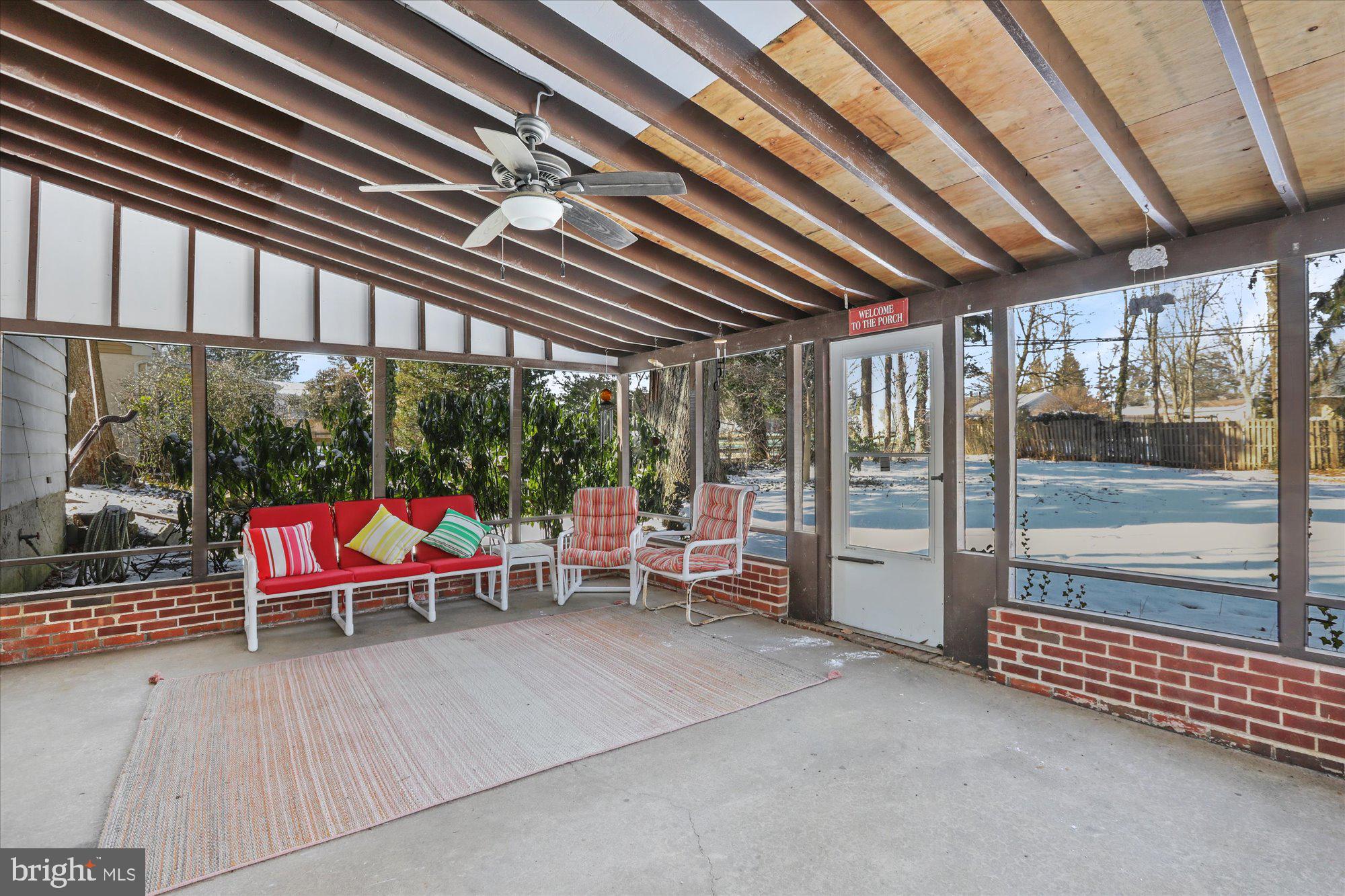 24 Moyer Road Yardley, PA 19067 - Photo 36 of 37 Vaulted Screened Porch