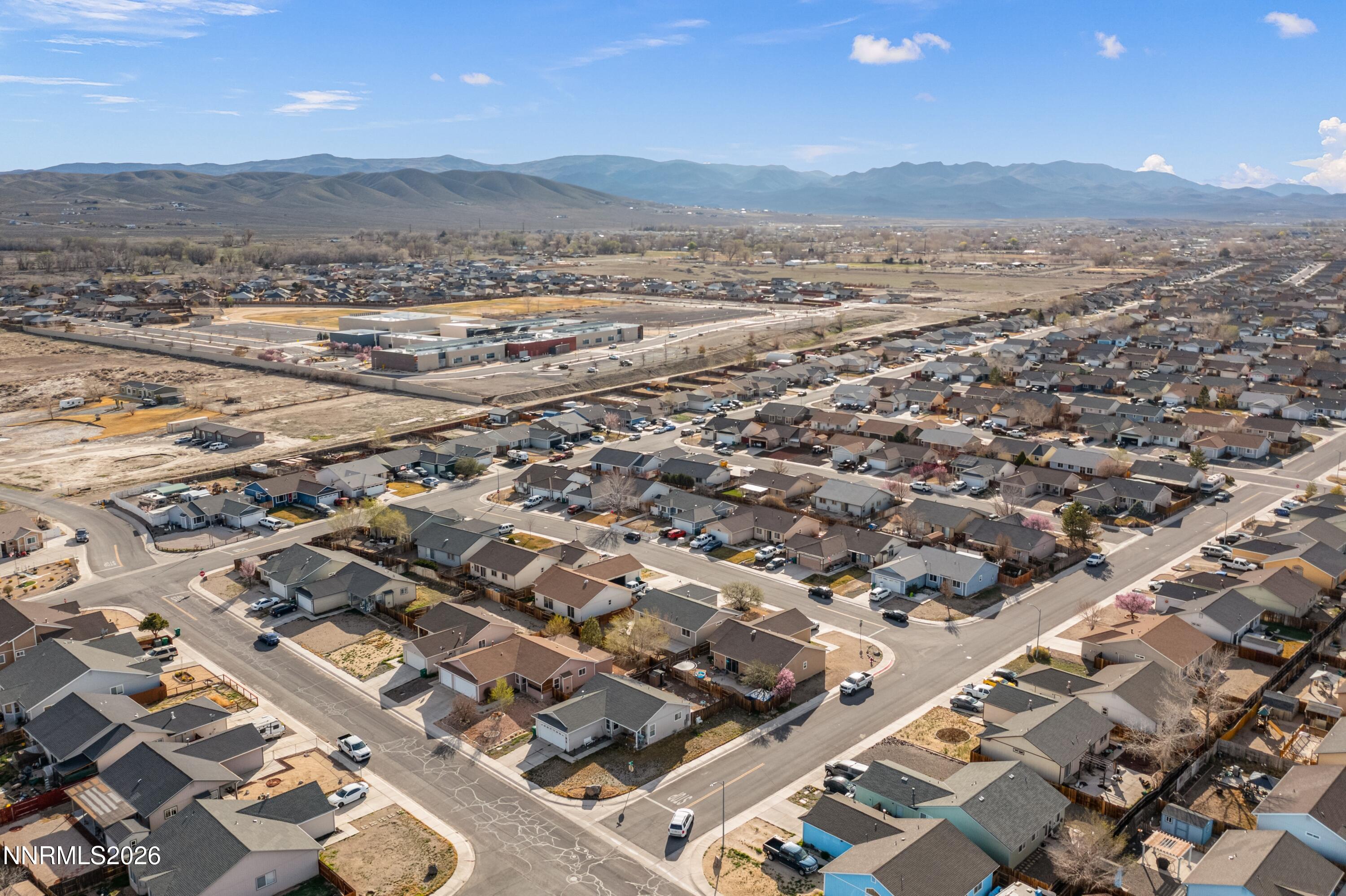 712 Hastings Way Fernley, NV 89408 - Photo 33 of 36 an aerial view of multiple house