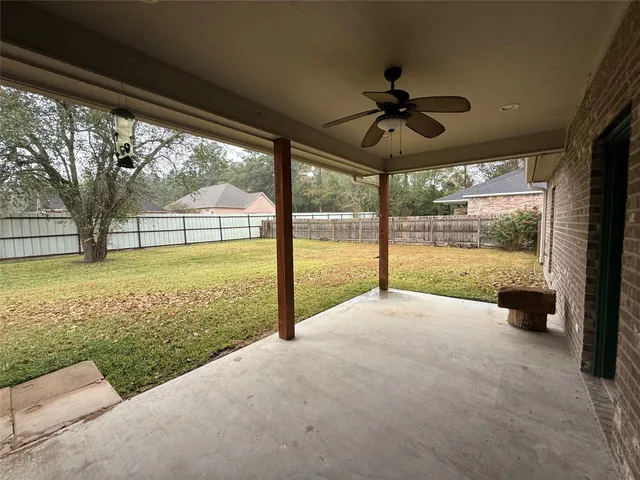a view of empty room