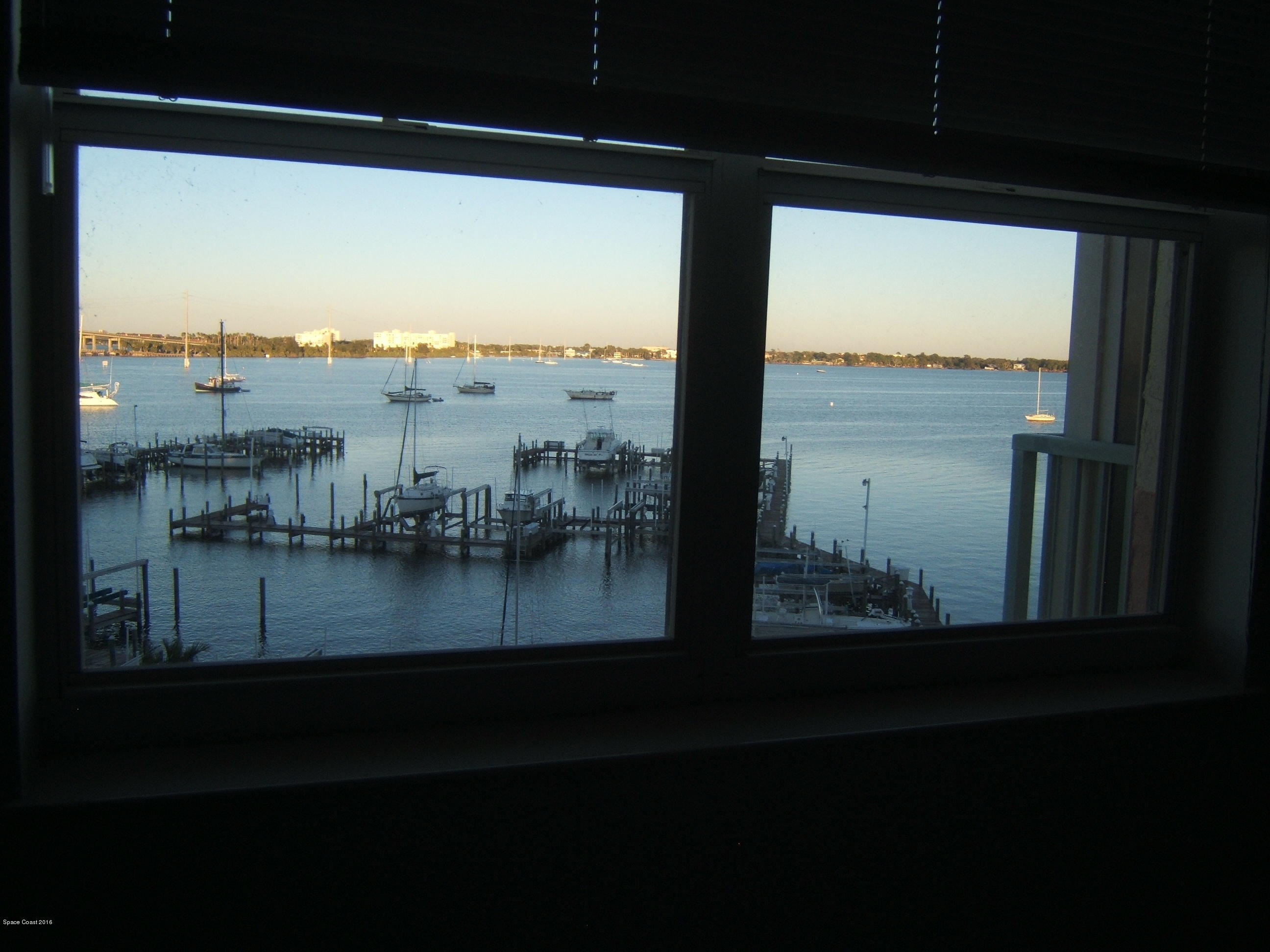 102 Riverside Drive, Unit 403 Cocoa, FL 32922 - Photo 19 of 33 View from Master Bedroom