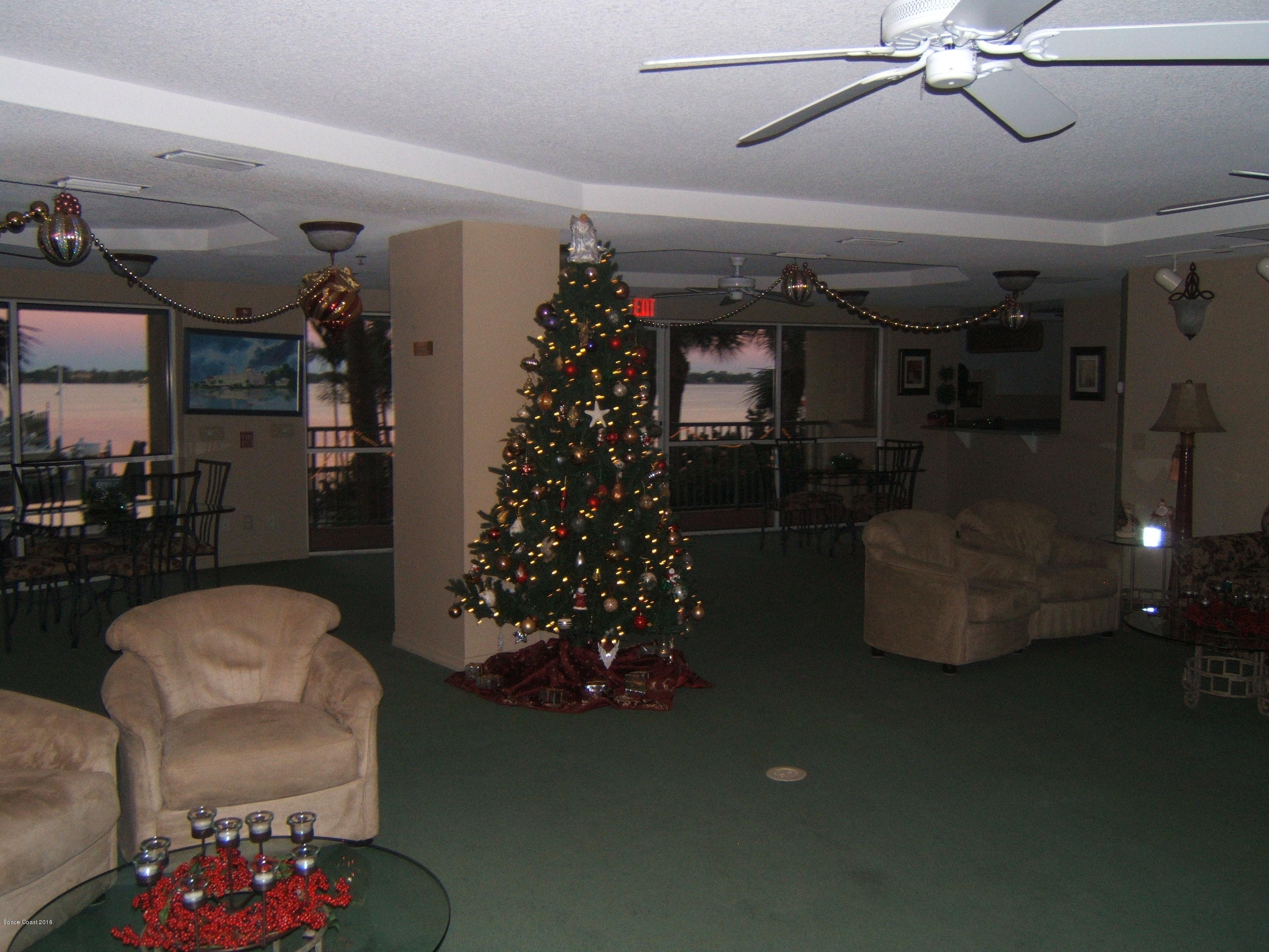 102 Riverside Drive, Unit 403 Cocoa, FL 32922 - Photo 6 of 33 Community Room overlooking water/pool