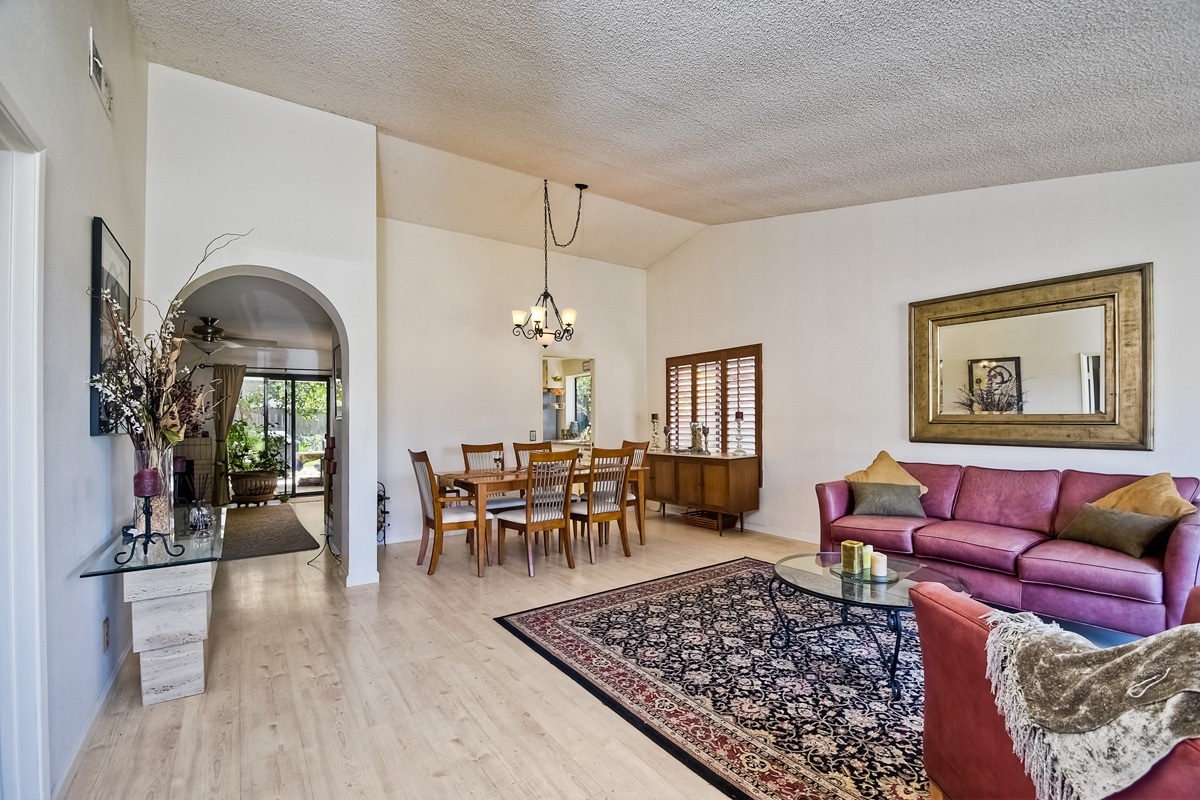 745 Winding Way Encinitas, CA 92024 - Photo 2 of 25 High ceilings and an abundance of windows create light, bright and airy feeling as you pass through entry door~