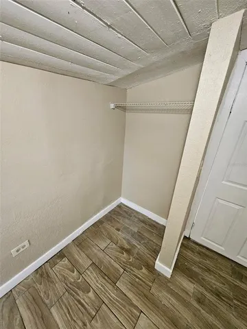a view of wooden floor in a room