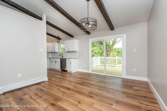 a view of empty room