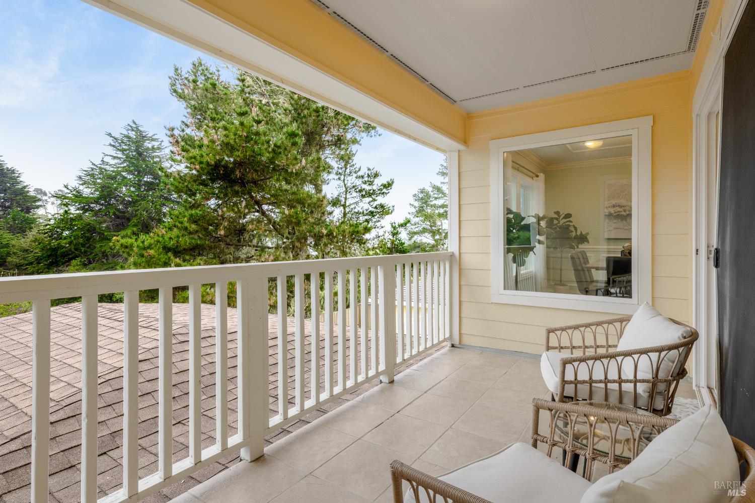 1534 Ranch Road Bodega Bay, CA 94923 - Photo 22 of 33 a view of a two chairs in the balcony