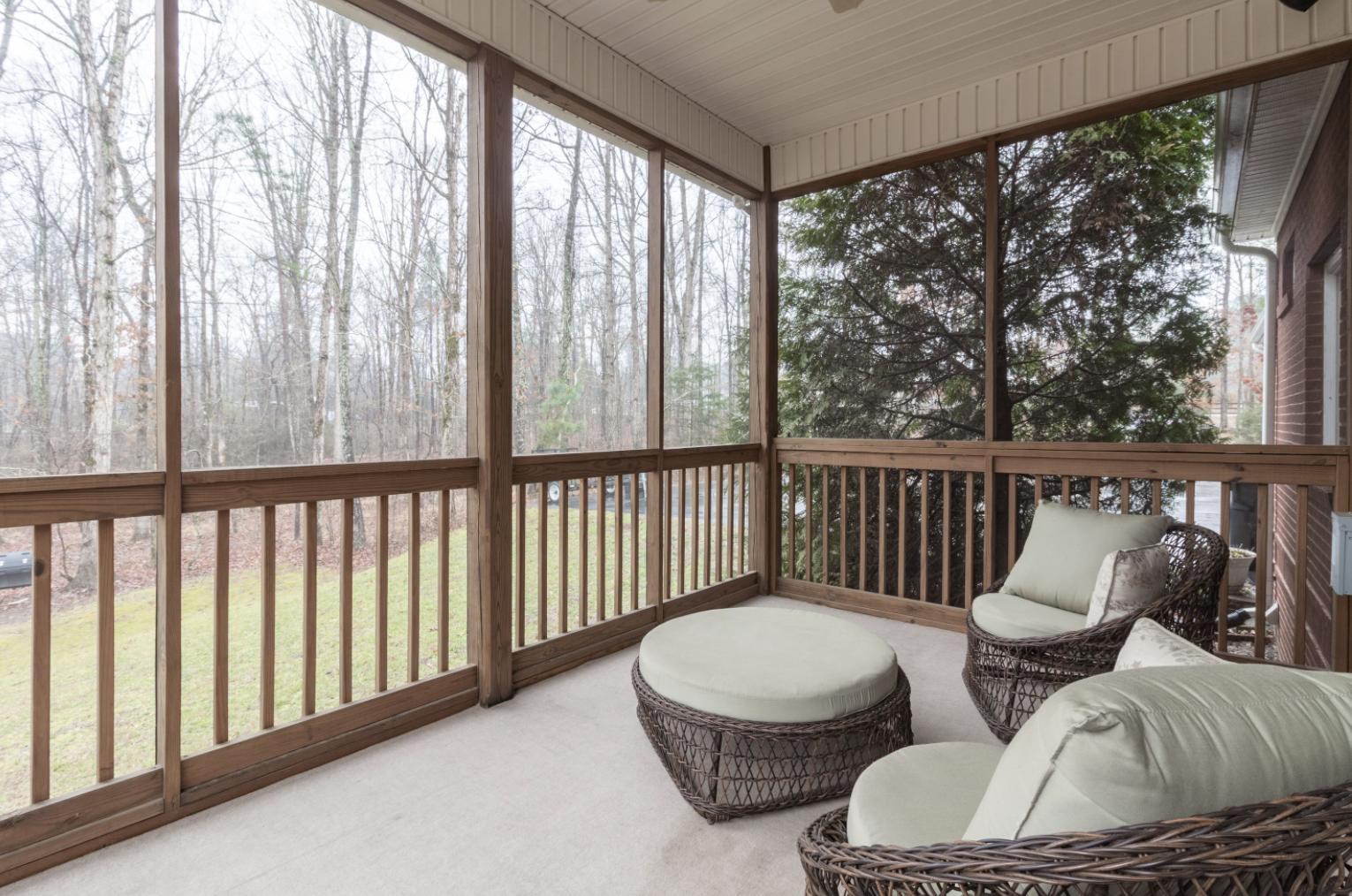 4124 Clonts Road Apison, TN 37302 - Photo 12 of 28 Screen Porch off if the Master