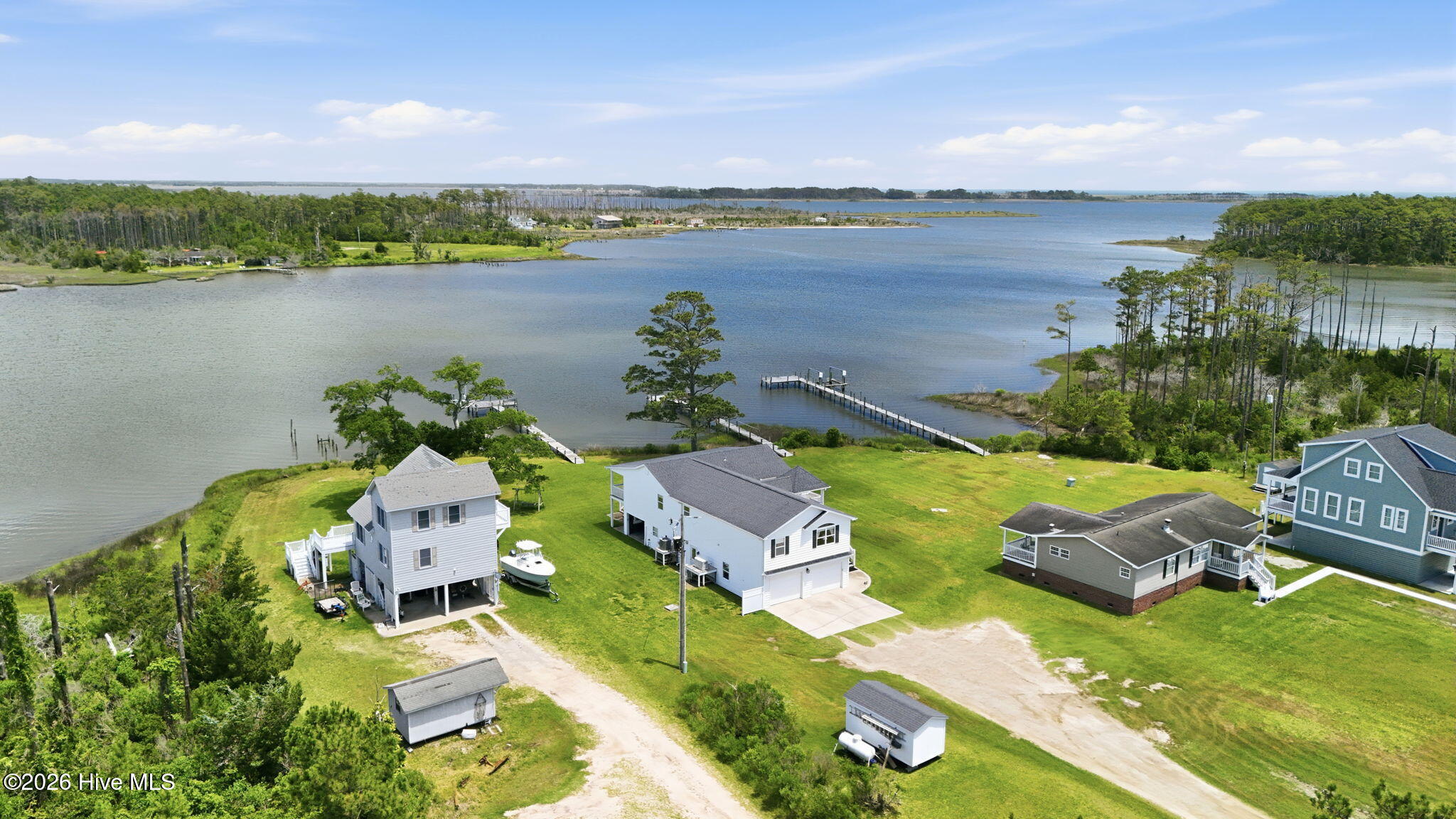 260 Hill Road Smyrna, NC 28579 - Photo 46 of 60 Overhead view