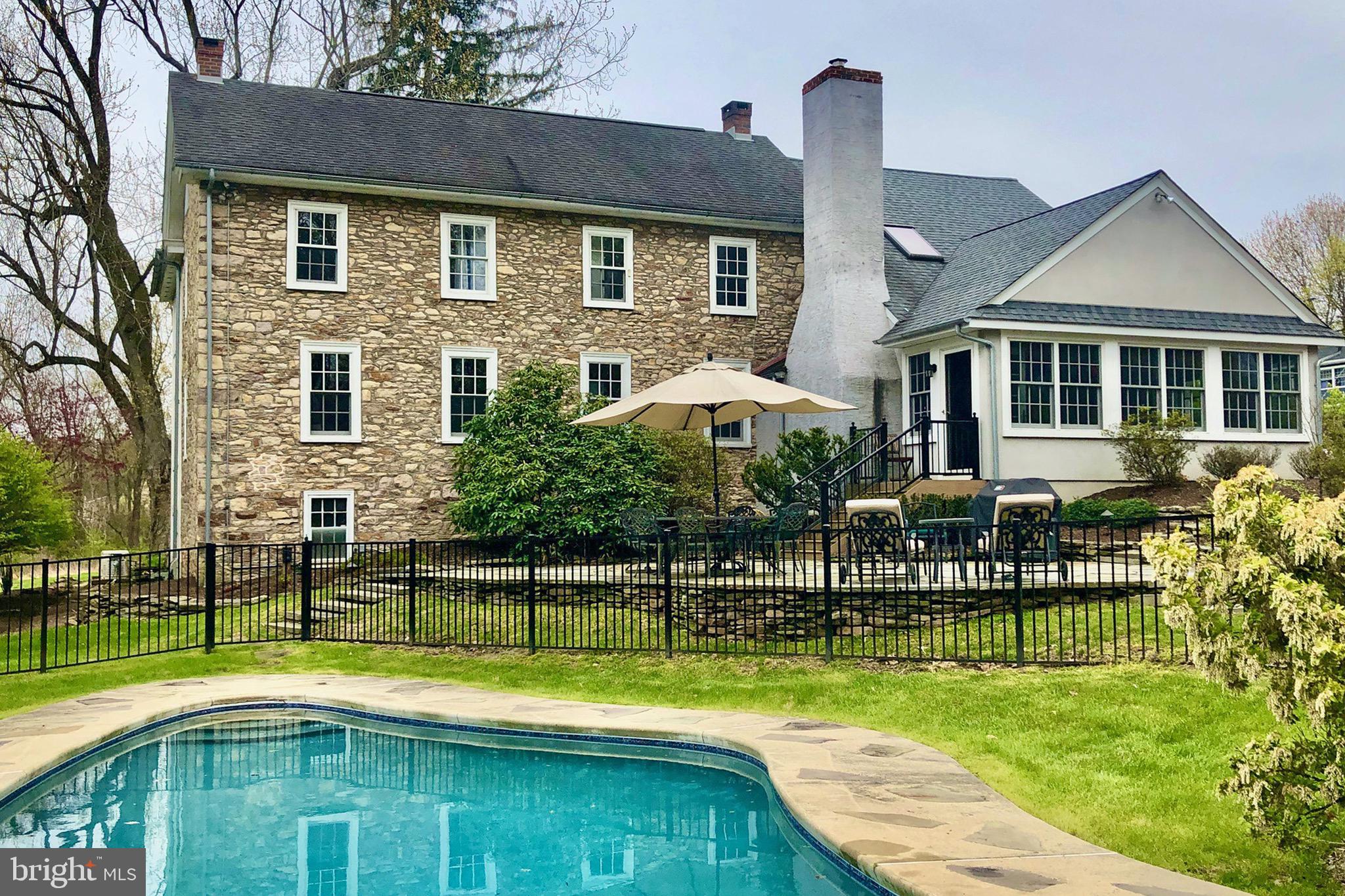 76 Pine Valley Road Doylestown, PA 18901 - Photo 2 of 39 Antique Stone and kitchen addition