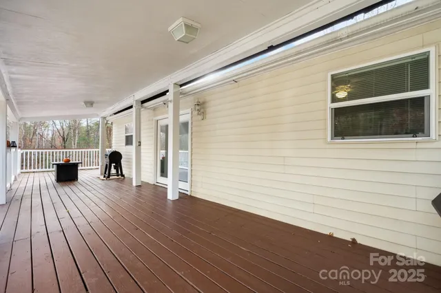 a view of a house with wooden floor