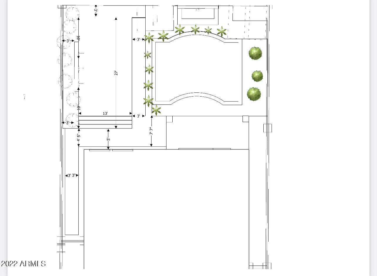 21054 West Coronado Road Buckeye, AZ 85396 - Photo 53 of 71 Pool Measurements