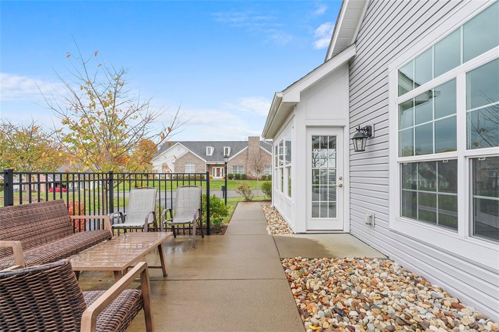 103 Spring Valley Drive Zelienople, PA 16063 - Photo 38 of 42 a view of a balcony with couch