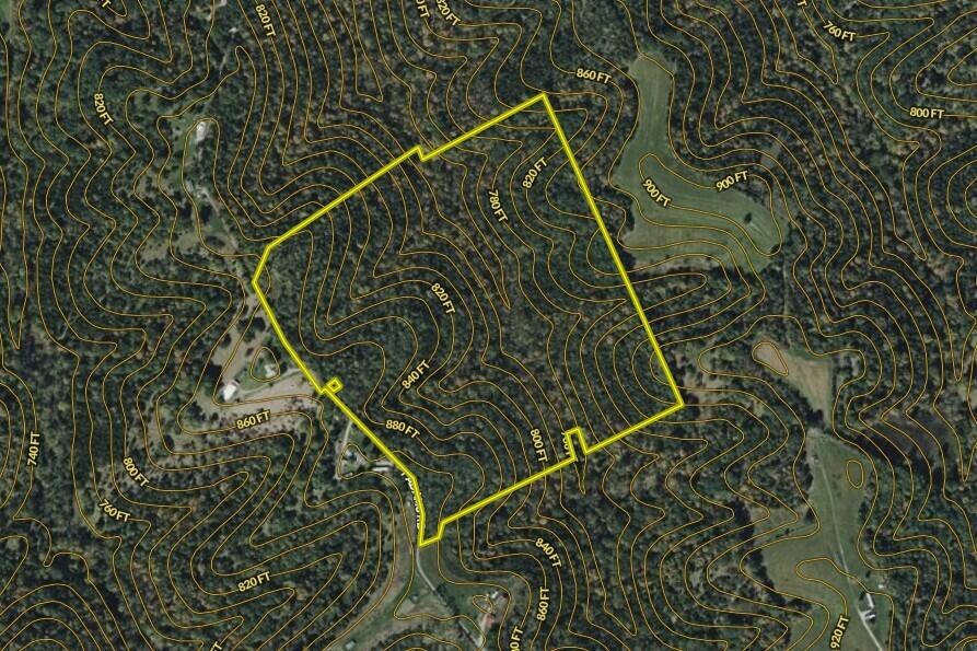 776 Adams Road Williamstown, KY 41097 - Photo 29 of 31 Contour Lines Map