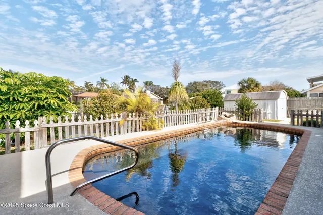a view of a balcony with lake view