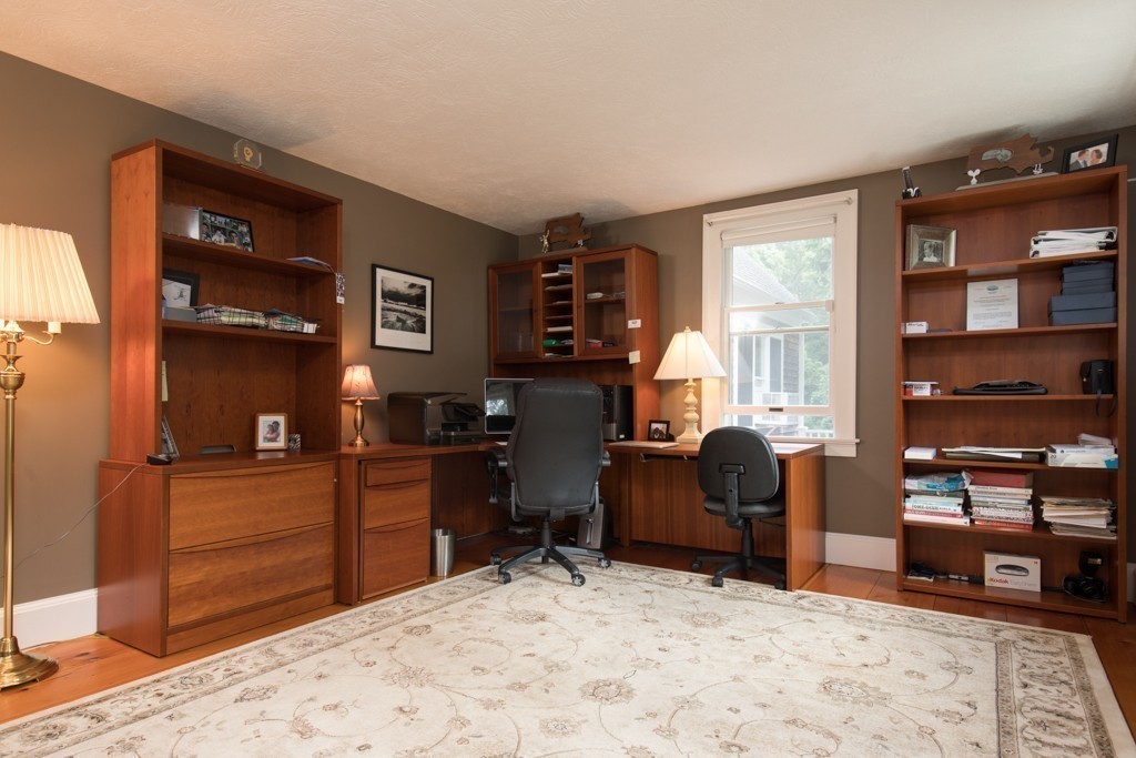 6 Popes Lane Hingham, MA 02043 - Photo 14 of 29 a view of a workspace with furniture and a window