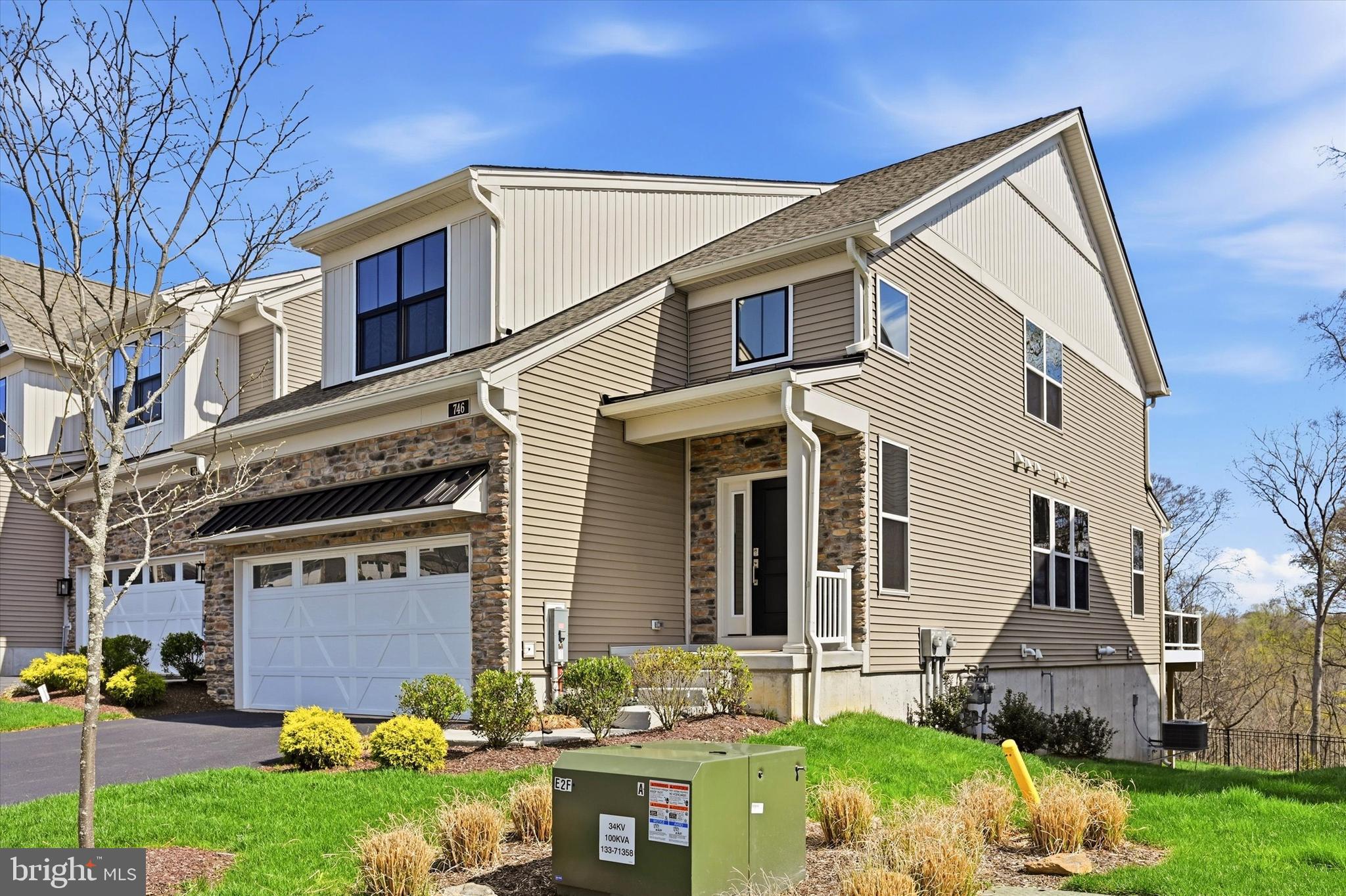 746 Switchman Road Media, PA 19063 - Photo 2 of 52 End unit with lots of natural light.