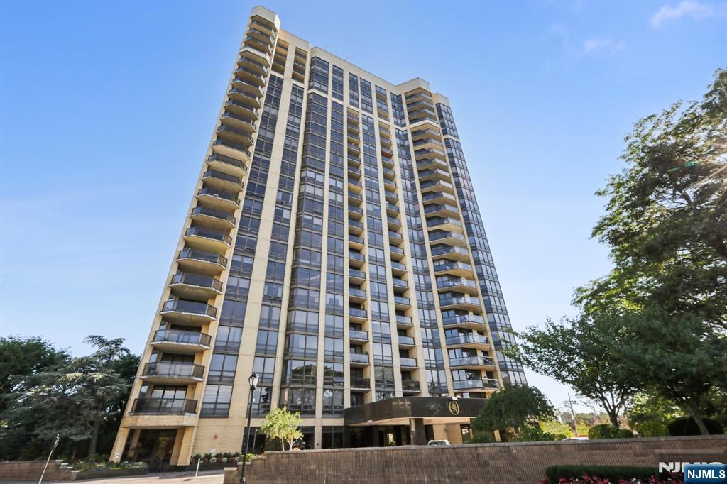 a front view of a building