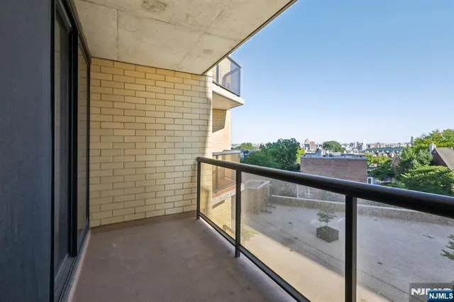 a view of a city with tall buildings