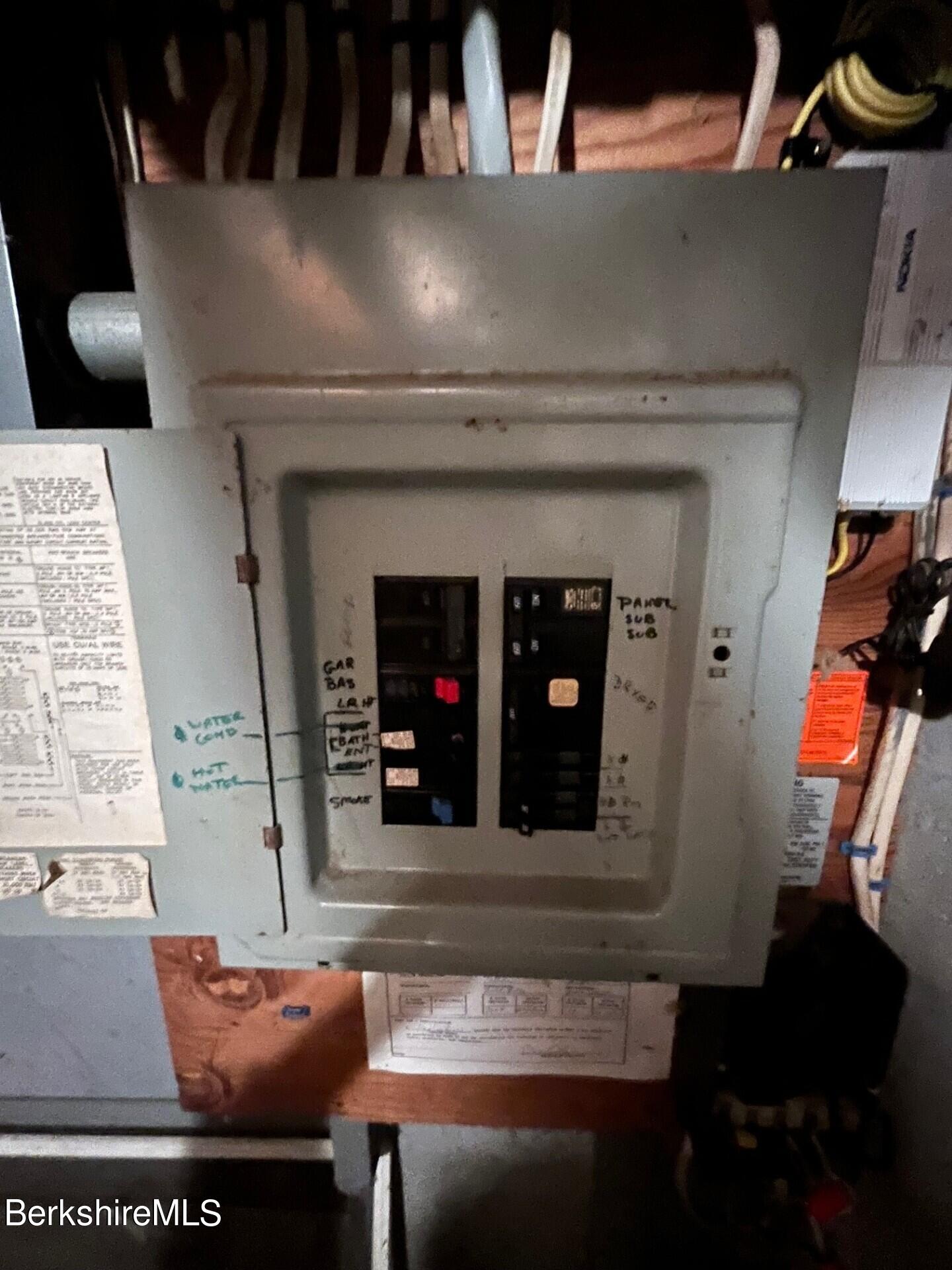 119 Johnson Road Becket, MA 01223 - Photo 47 of 50 Basement panel