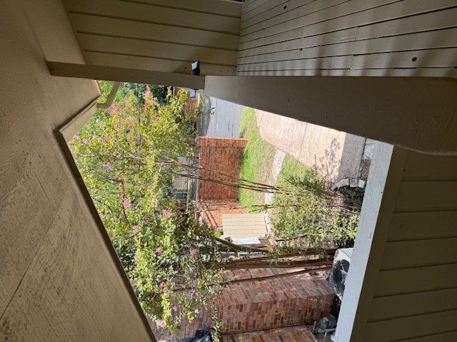 1401 West 29th Street, Unit C Austin, TX 78703 - Photo 17 of 19 a view of balcony with wooden floor