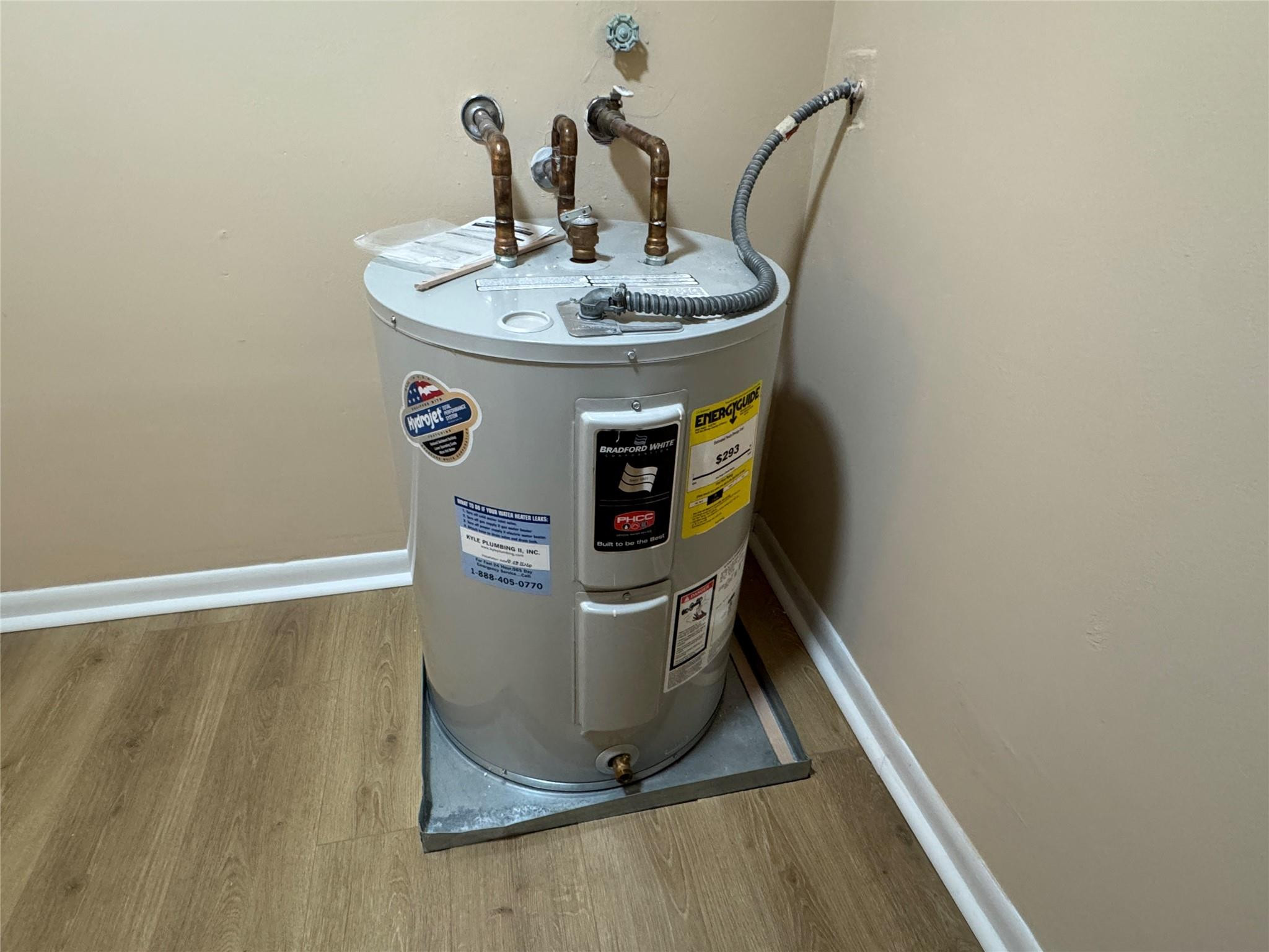 9300 Southwest 8th Street, Unit 215 Boca Raton, FL 33428 - Photo 36 of 43 HOT WATER HEATER NEW