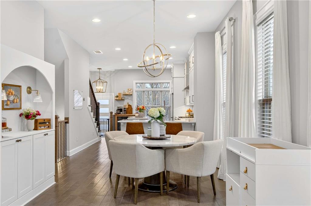 4302 Parkside Place Atlanta, GA 30342 - Photo 8 of 33 a view of a dining room with furniture window and outside view