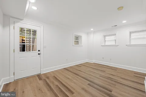 wooden floor in an empty room