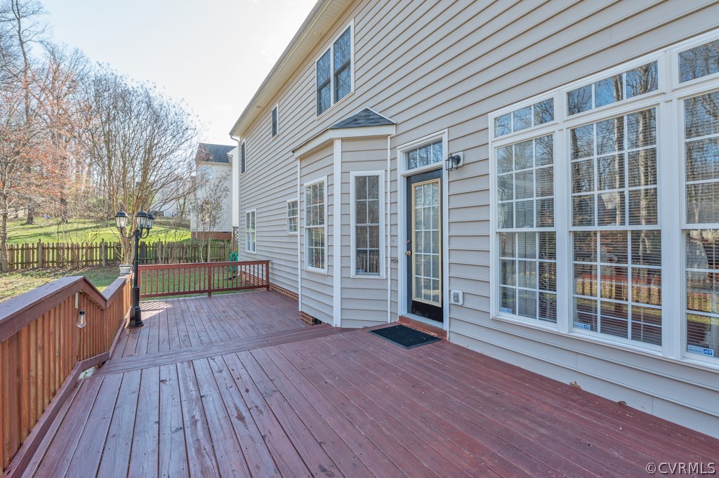 1313 Goswick Ridge Road Midlothian, VA 23114 - Photo 29 of 31 a view of a house with wooden floor
