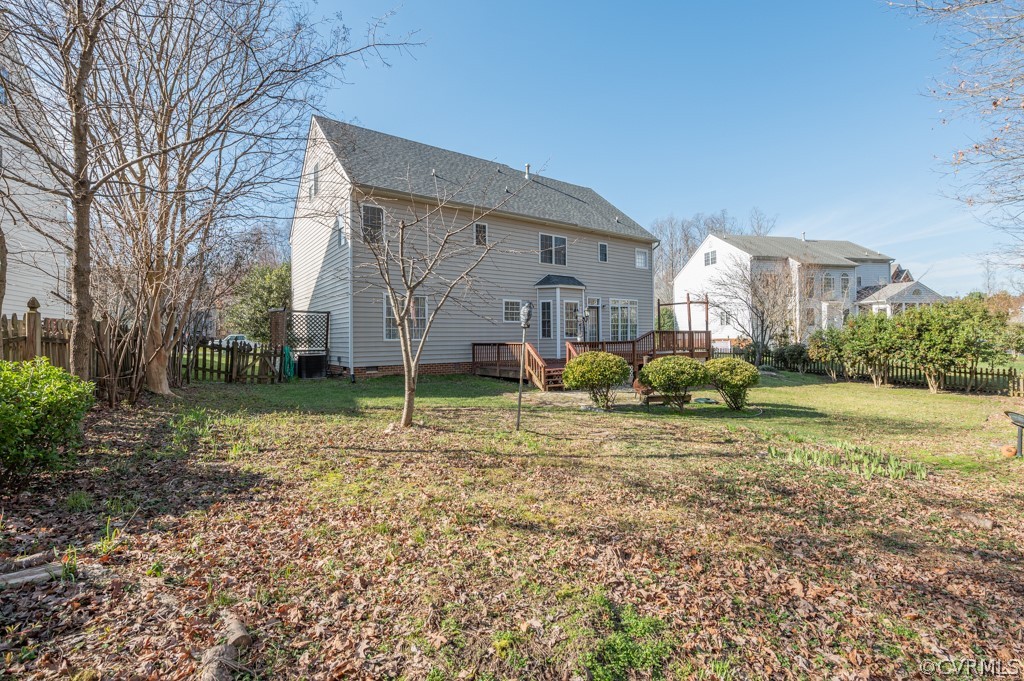 1313 Goswick Ridge Road Midlothian, VA 23114 - Photo 30 of 31 a view of a house with a yard