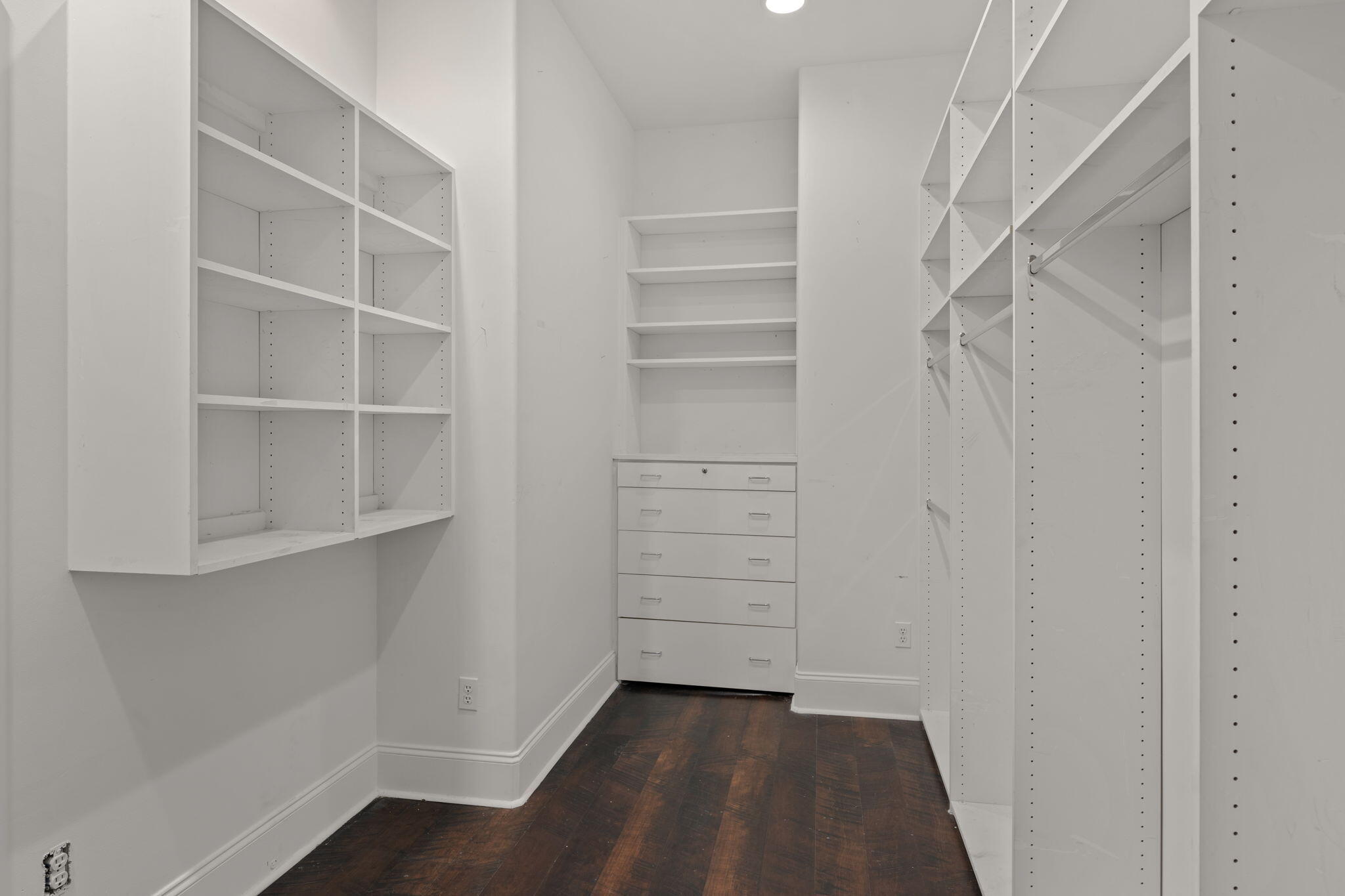 3028 Club Drive Miramar Beach, FL 32550 - Photo 18 of 40 a view of walk in closet with empty racks