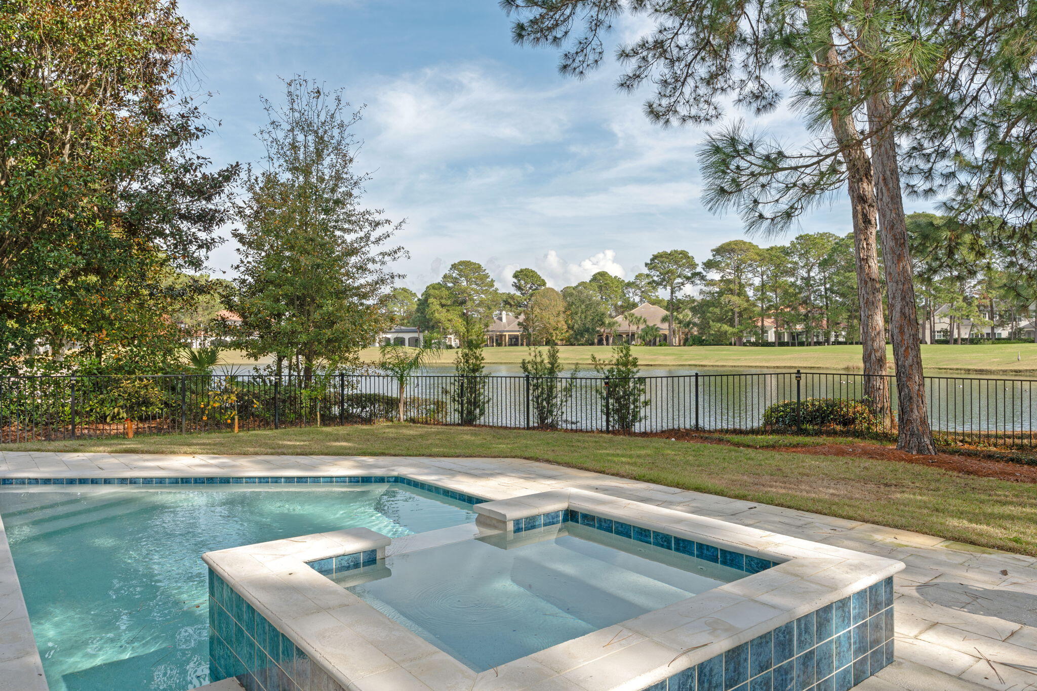 3028 Club Drive Miramar Beach, FL 32550 - Photo 33 of 40 a view of a yard with a table and chairs