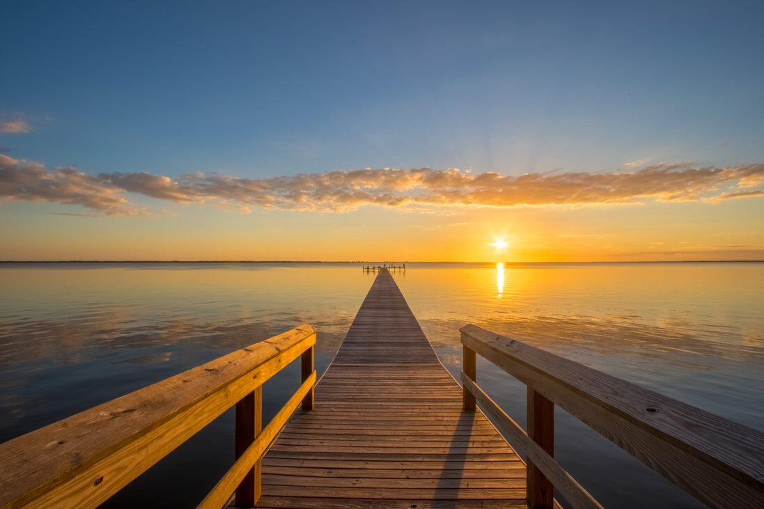 Lot 23 Whispering Way Freeport, FL 32439 - Photo 13 of 15 HB Dock at Sunset
