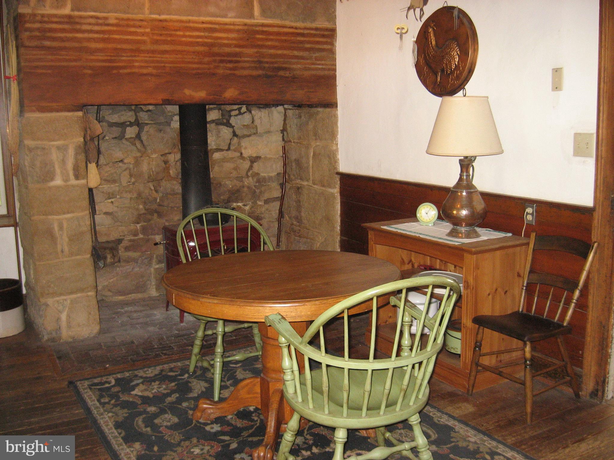 2 Stonehouse Road Elliottsburg, PA 17024 - Photo 3 of 25 Eat-in Kitchen with fireplace