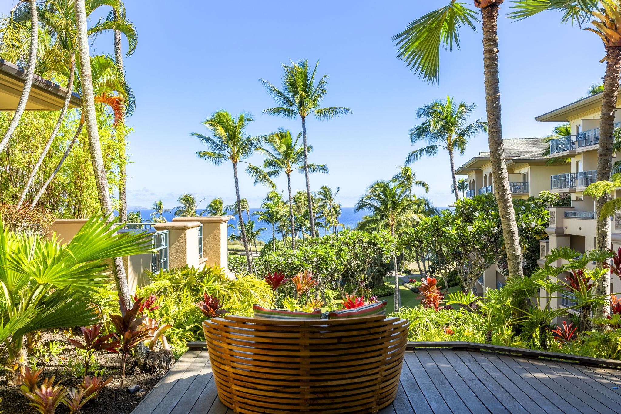 1 Ritz Carlton Drive, Unit 122123 Lahaina, HI 96761 - Photo 38 of 50 a house with a flower garden