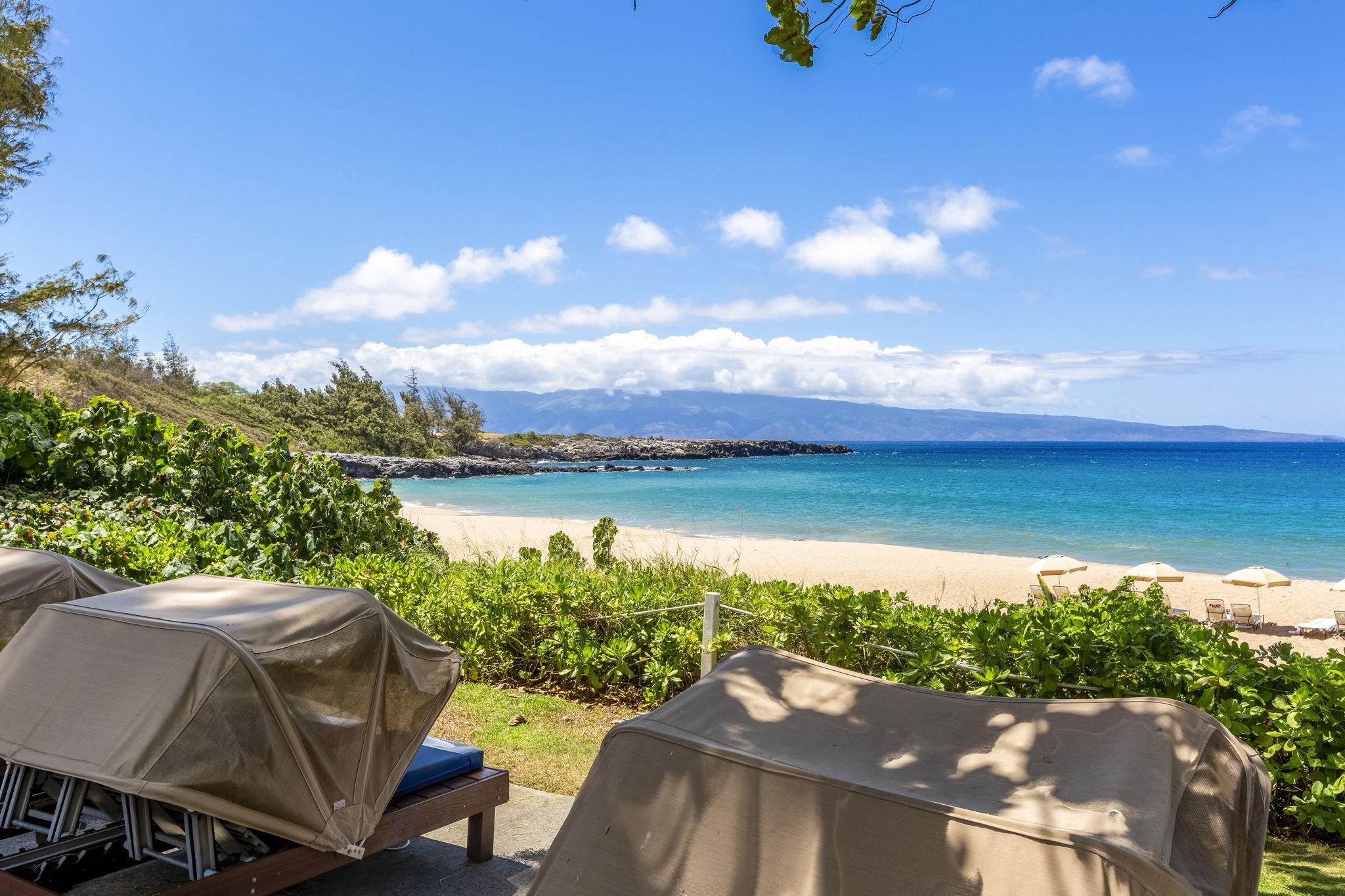 1 Ritz Carlton Drive, Unit 122123 Lahaina, HI 96761 - Photo 42 of 50 a view of a lake with couches in the patio