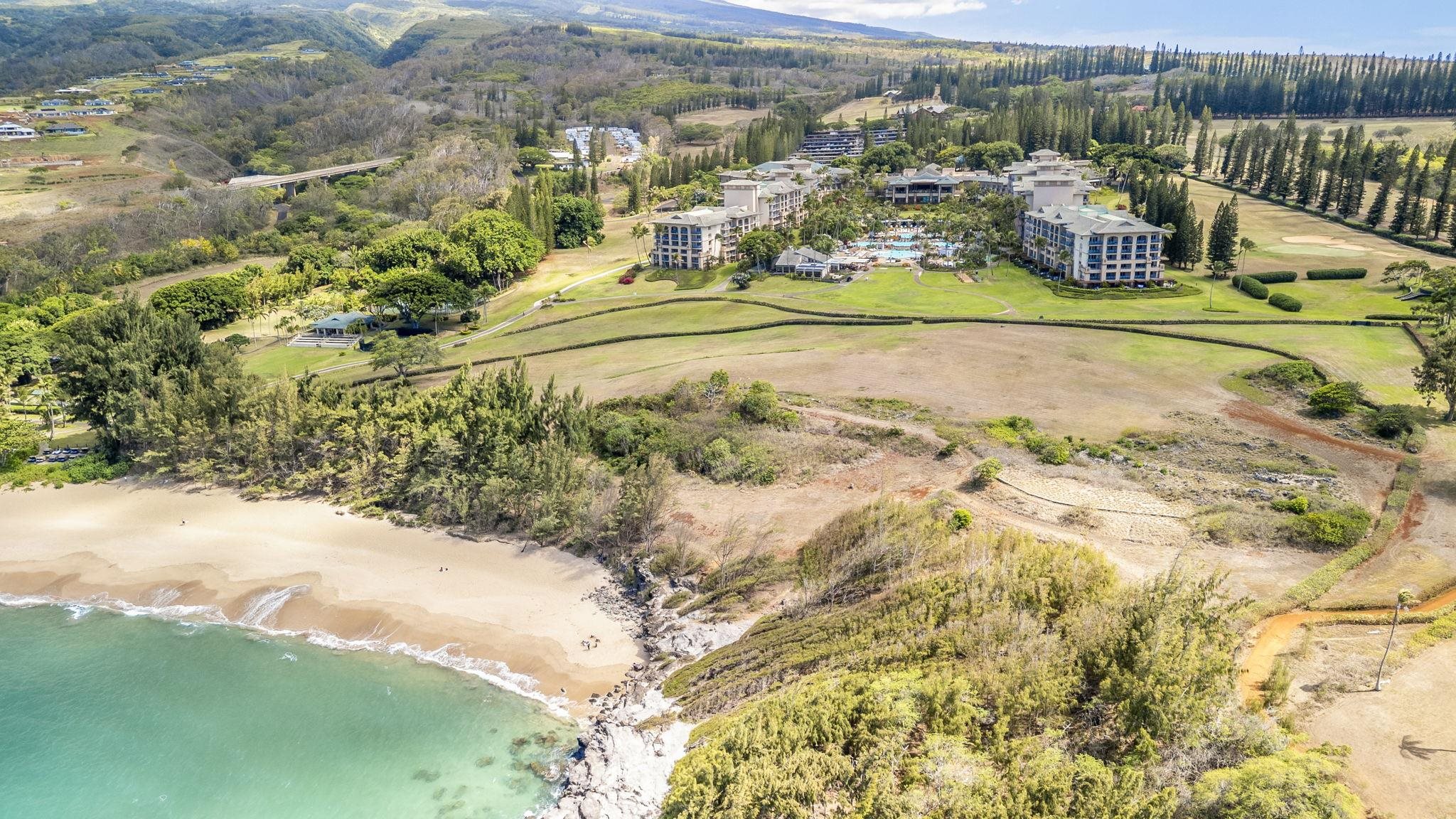 1 Ritz Carlton Drive, Unit 122123 Lahaina, HI 96761 - Photo 47 of 50 a view of a town with mountains in the background