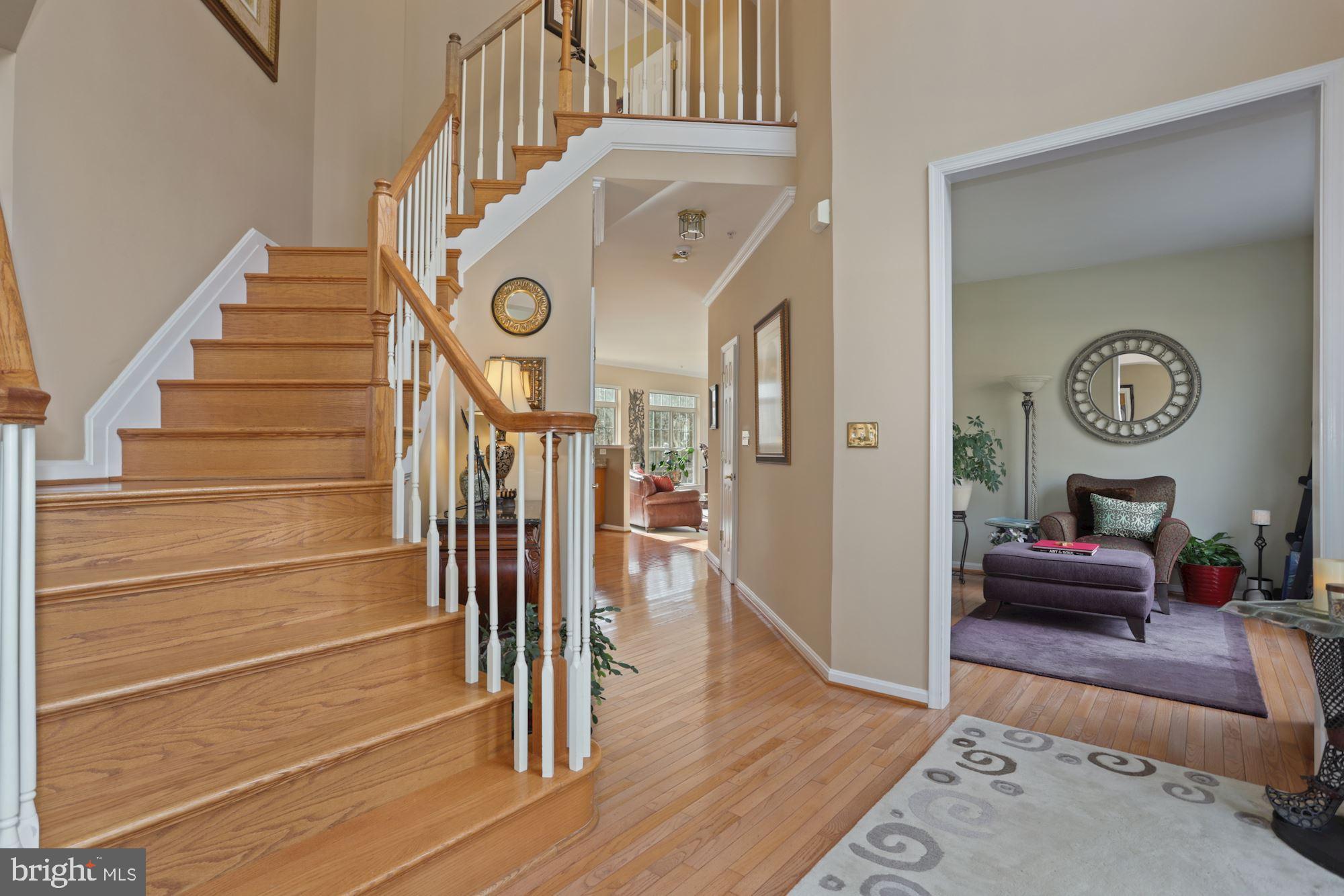 9411 Merkel Road Bowie, MD 20715 - Photo 2 of 42 Hardwood floors and soaring ceilings