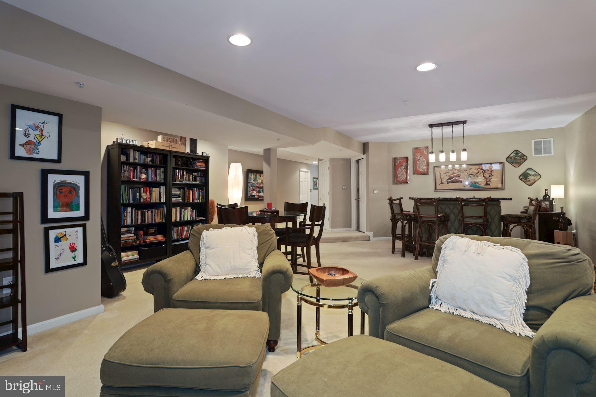 9411 Merkel Road Bowie, MD 20715 - Photo 30 of 42 Step-down Rec Room, so cozy!