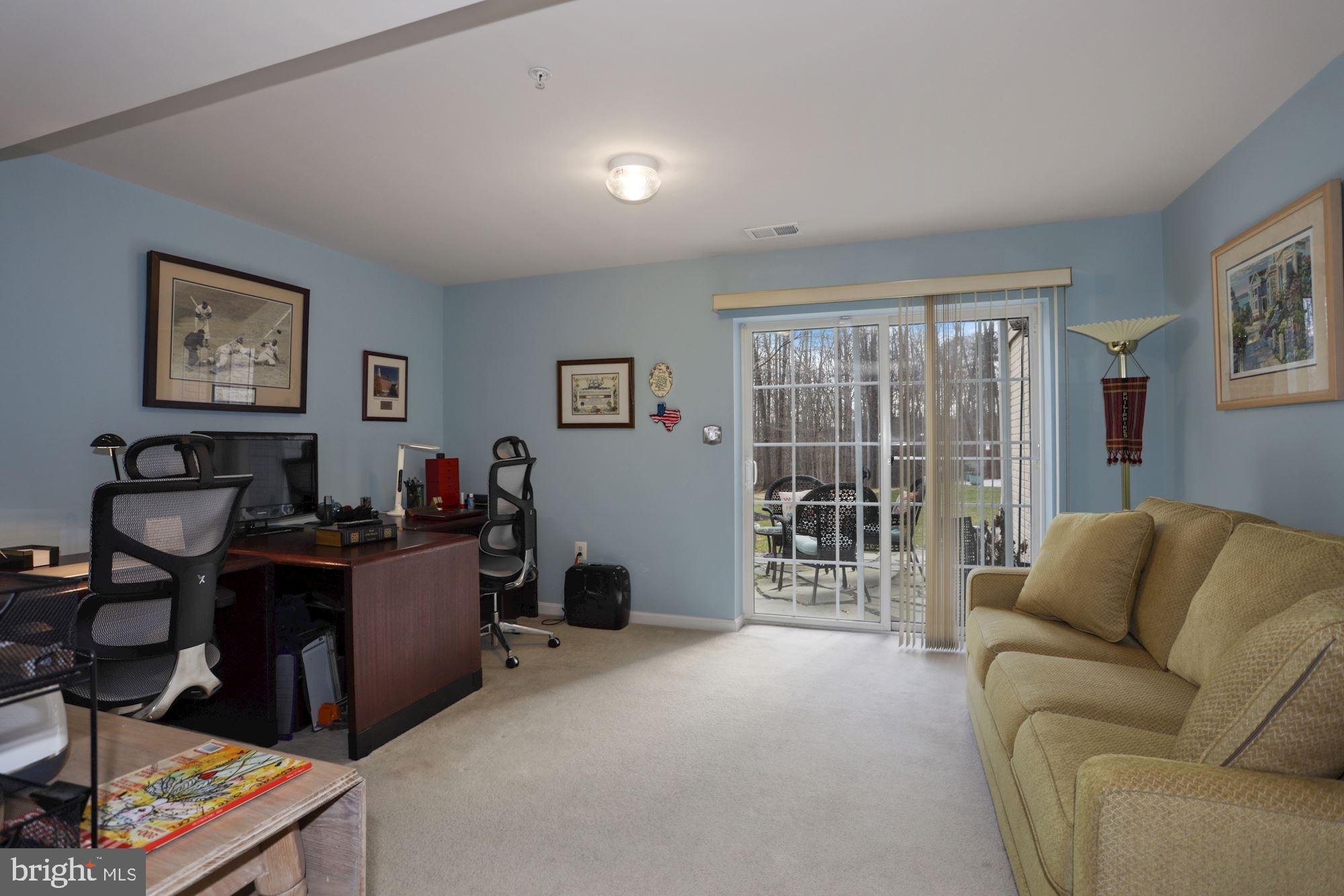 9411 Merkel Road Bowie, MD 20715 - Photo 31 of 42 Bedroom 4 & French Doors leading to private patio