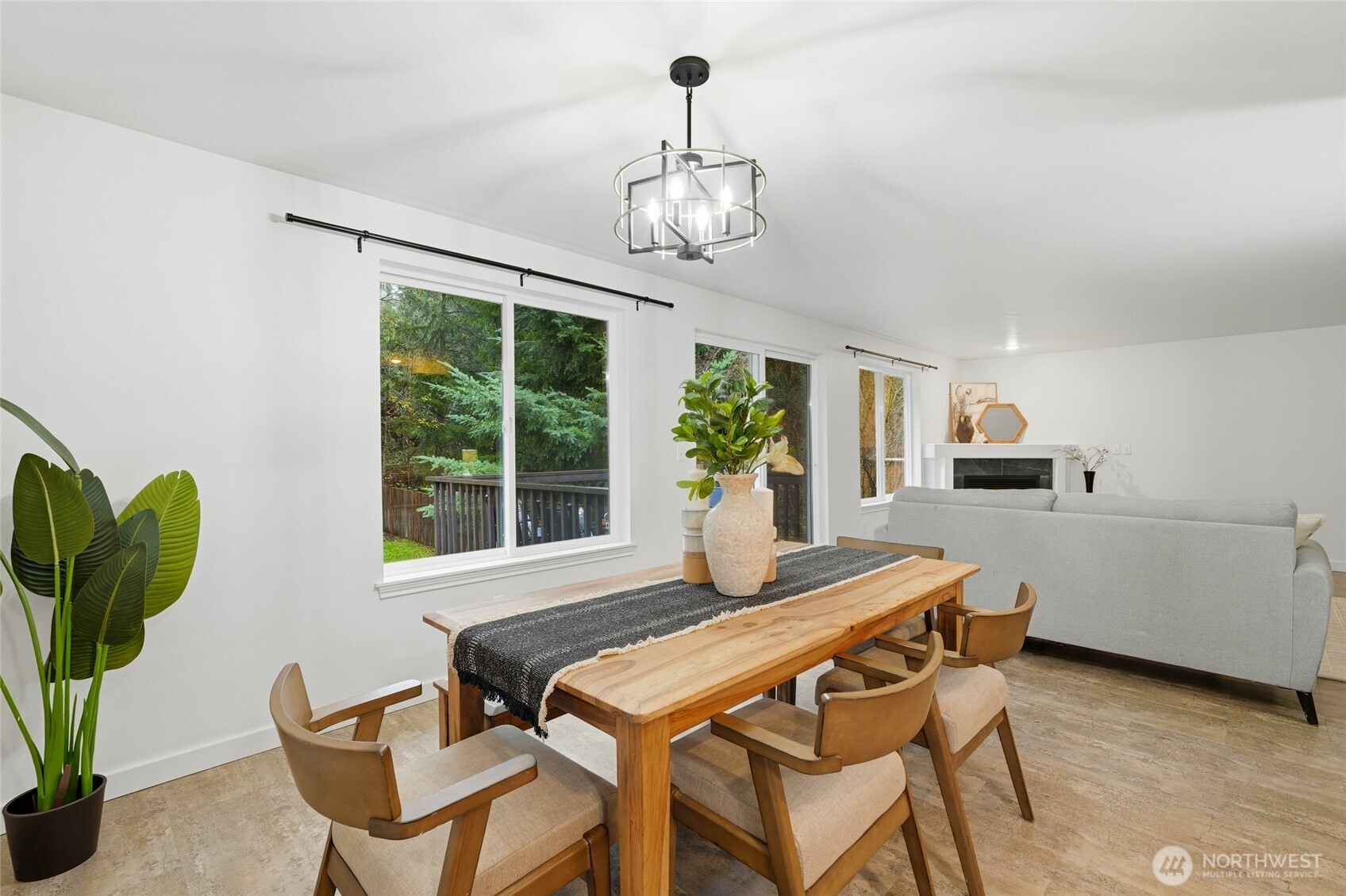 18219 58th St Court East Lake Tapps, WA 98391 - Photo 11 of 40 a dining room with furniture and window