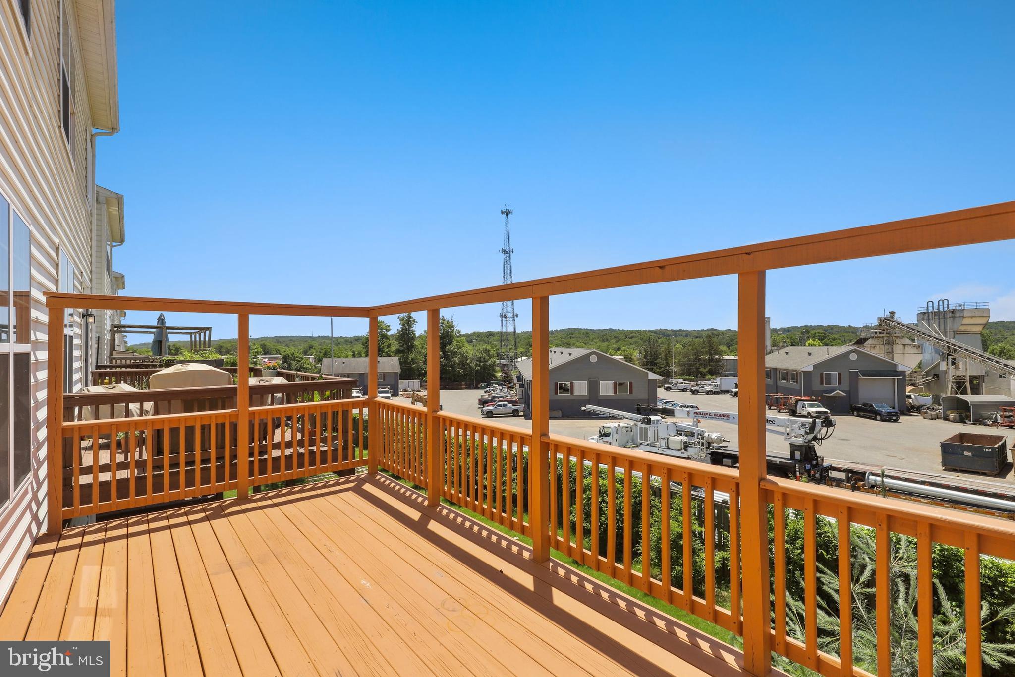 17666 Possum Point Road Dumfries, VA 22026 - Photo 38 of 40 a view of a balcony with wooden floor