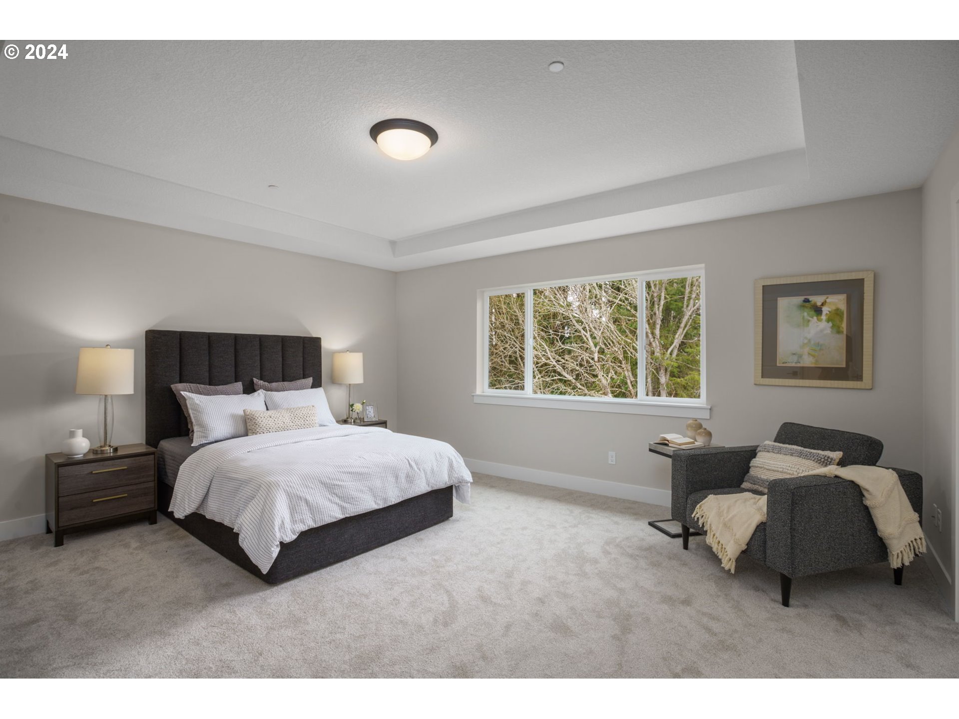 7209 Northeast Ridge Drive, Unit LOT 1 Hillsboro, OR 97124 - Photo 11 of 25 a bedroom with a bed and window