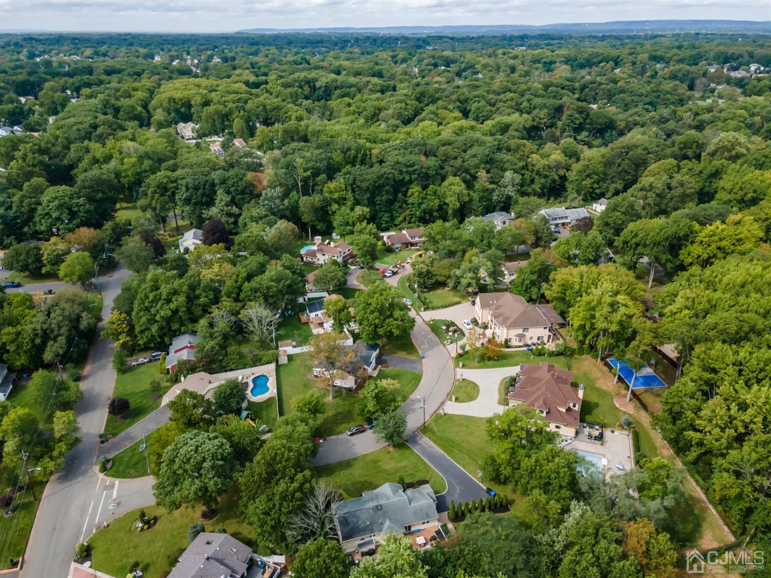 199 Stafford Road Colonia, NJ 07067 - Photo 44 of 44 an aerial view of residential houses with outdoor space and trees