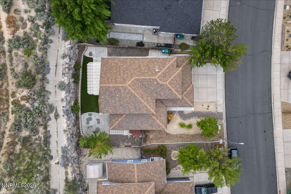 2329 Red Maple Court Reno, NV 89523 - Photo 39 of 39 an aerial view of a house with a garden