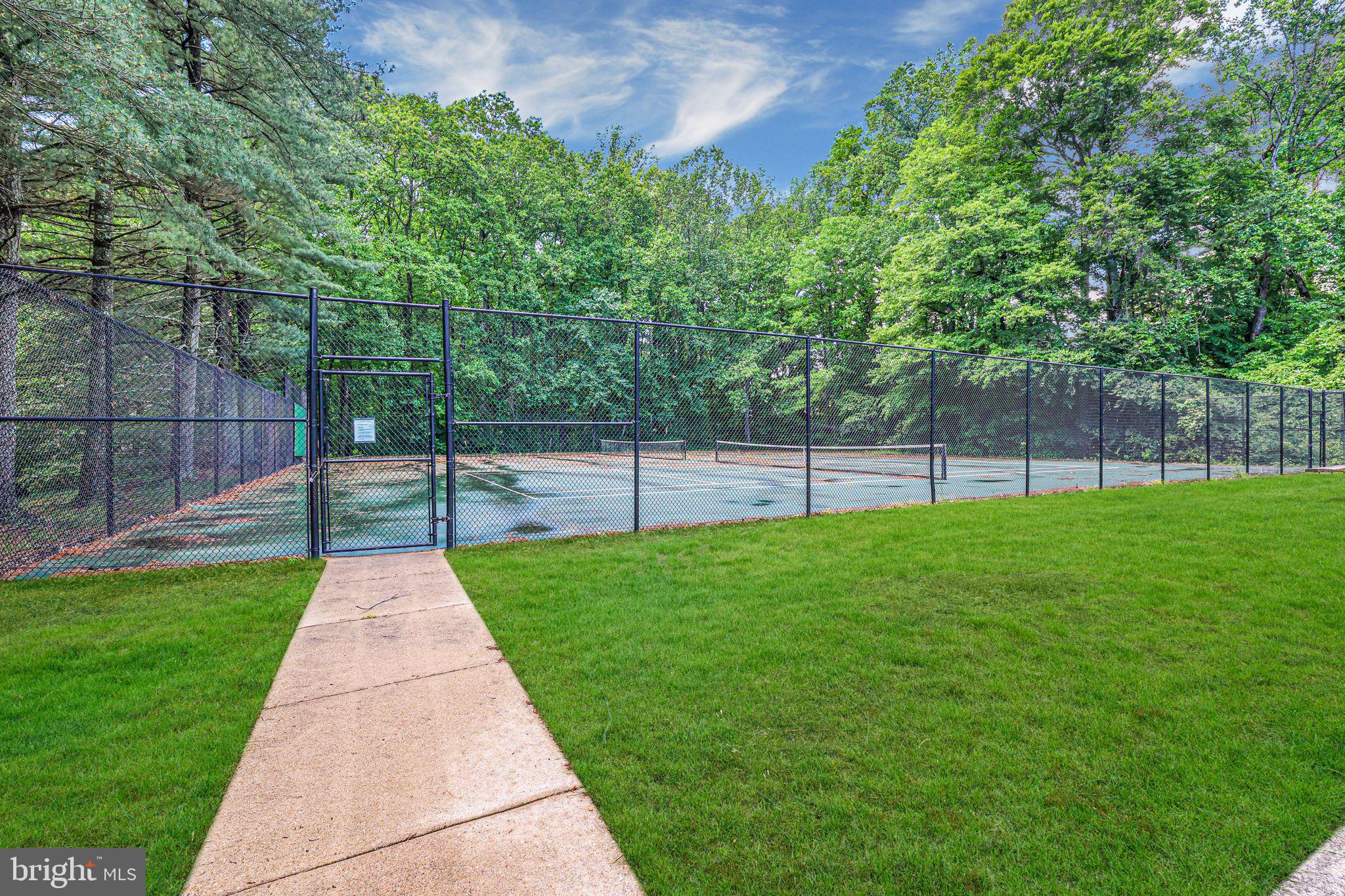 7760 Euclid Way Springfield, VA 22153 - Photo 50 of 50 a view of a backyard with a garden