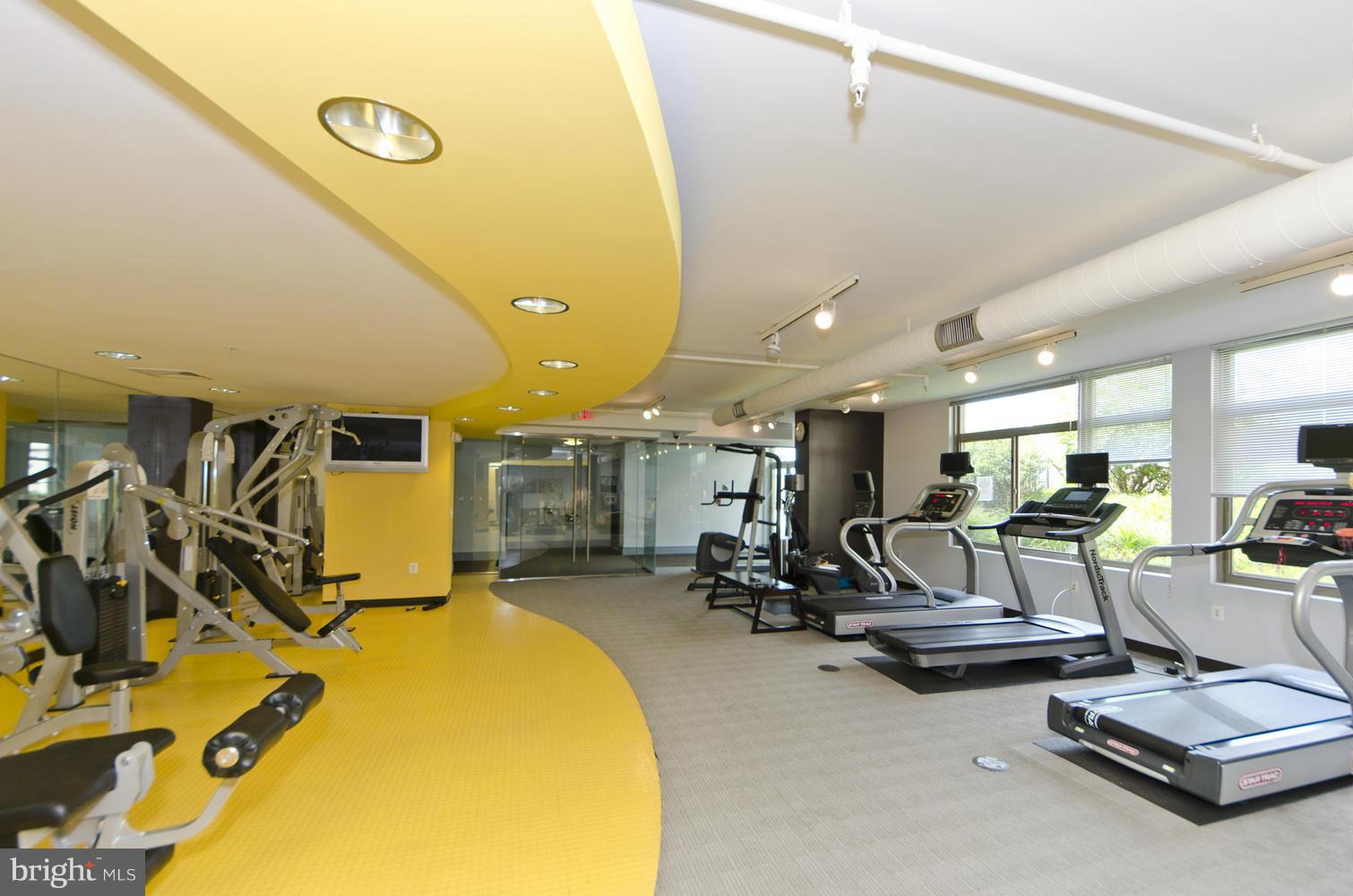 3600 South Glebe Road, Unit 235W Arlington, VA 22202 - Photo 18 of 30 a view of a room with gym equipment